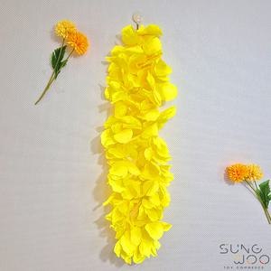2배촘촘 하와이안목걸이 하와이 꽃 목걸이