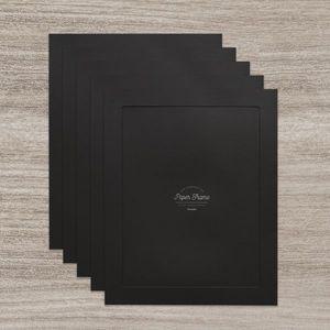 종이액자 페이퍼프레임 플레인 - 11x14 블랙 5매