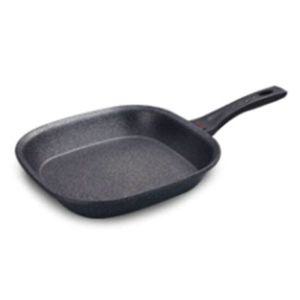 키친아트 후라이팬 프라이팬 볶음팬 열센서 사각 27cm