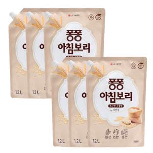 퐁퐁 주방세제 아침보리 1.2L 6개