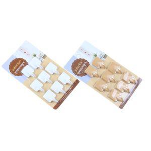 원룸 자취생 공간활용 꼬마 네모 미니행거 8P 세트