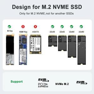 MAIWO 듀얼 베이 M2 NVME SSD 인클로저 도킹 스테이션 클론 USB31 C 타입 외장 하드 디스크 박스 Gen2X 10G