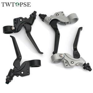 TWTOPSE-Brompton 접이식 자전거용 자전거 브레이크 레버, 브롬튼  시프터 벨 부품과 호환되는 V 브레이크