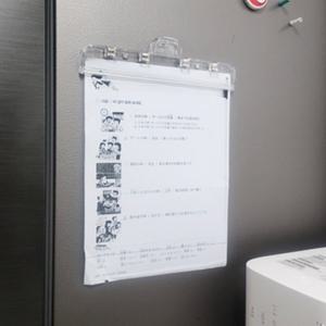 자석게시판집게 게시물부착 칠판 안내문클립 벽걸이
