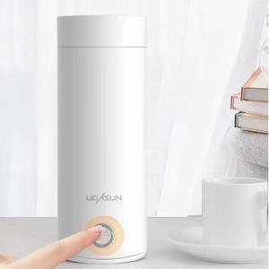 가열텀블러 소형 휴대용 전기 가열 컵 물컵 절연 1 개 끓는 물 주전자 여행 400ml