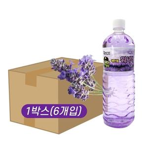 제이오마켓 에탄올 워셔액 라벤더향 한박스(6개입)