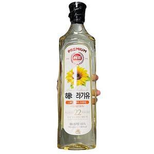 해표 해바라기유900ml x 1개 c45995