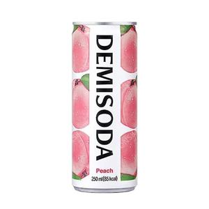 동아오츠카 데미소다 복숭아 250ml X 30캔/피치 탄산음료