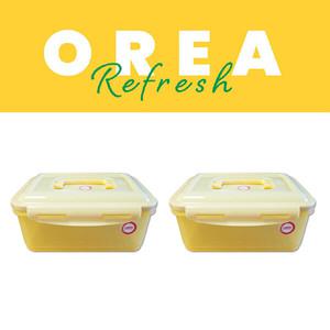 오래아 신선용기 핸들형 3500ml 2개