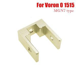 Voron 0 3D 프린터 부품, 1515 프로파일 고정 MGN7 선형 가이드 실버 개