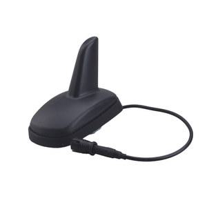 샤크 핀 안테나 자동차 지붕 AM/FM 라디오 공중 안테나, VW 골프 MK4 MK5 좌석 스코다 BT용, 액세서리