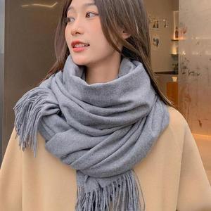 [BZJLP0TC_51JA]캐시미어 숄 머플러 테슬목도리