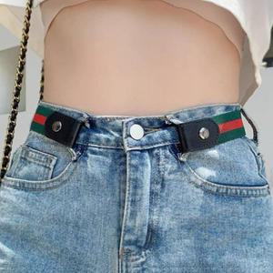 [BZI33411_51IF]청바지밸트 허리띠 노버클 고탄력 프리밸트