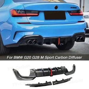 BMW G20 G28 M340i M스포츠 카본 리어범퍼 디퓨저 LED바디키트 20-22