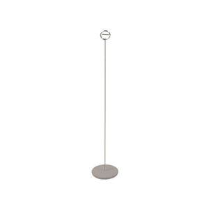 원형롤 스타일 크롬 도금 메모꽂이 카드홀더/H500mm