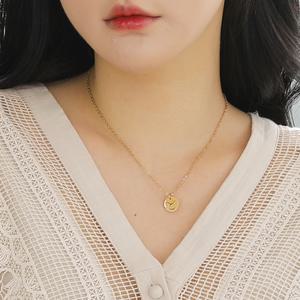 [핑크선물포장 쇼핑백] Maeve Surgical Steel Necklace / 서지컬(써지컬) 목걸이