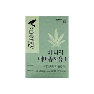 비너지 대마종자유 플러스 1000mg x 30캡슐 /An