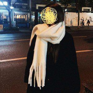 뽀송 무지 머플러 페미닌룩 포근파스텔 (WFH49ET)