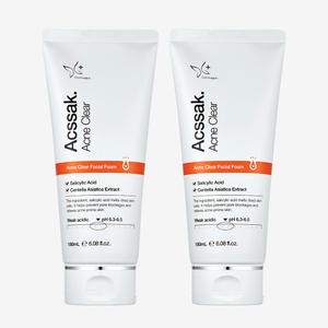 더마겐 아크싹 폼클렌징 180mL 2개 여드름 완화 기능성