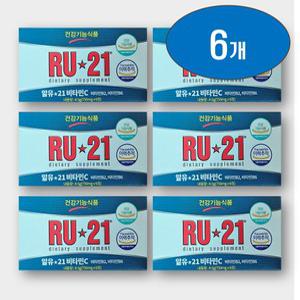 RU21 알유21 비타민C 영양제 12박스 코스트코 항산화 750mg 6정 6박스