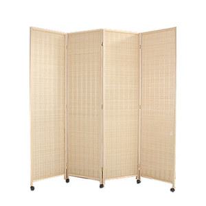 가림막 접이식 식당 사무실 파티션 가리개 무타공가벽 대나무 공간분리 80x40cm