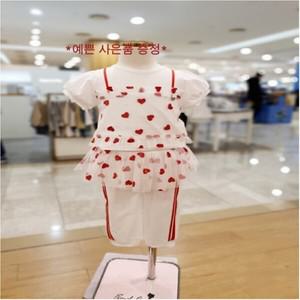 프렌치캣8 화이트 샤 뷔스티에티셔츠 샤 프릴팬츠세트 (q52dap020 q52dat070)