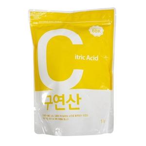 버블킹 구연산 1kg -TJ/구연산세탁/구연산빨래/세제