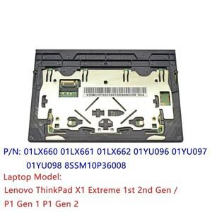 Lenovo 레노버 Think패드 X1 Extreme 1st 2nd Gen/P1 Gen 1 P1 2 터치 트랙 클릭 패드 유리 01LX660
