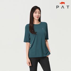 [PAT 여성] 불가리 소매 롤업 롱 티셔츠_1J45383