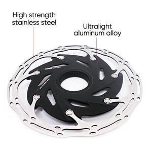 로드 산악 자전거 로터  유압 브레이크 디스크  부품  센터락  140mm  2 개