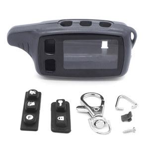 차키케이스 TW9010 케이스 체인 커버 Tomahawk TW 9010 9030 9020 LCD 원격 양방향 자동차 경보 시스템 고리