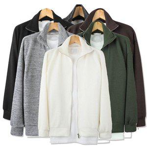 [리빌모아]남자 봄가을 데일리 집업 니트 점퍼 집업 가디건 RB4 KN Q003_P391386506