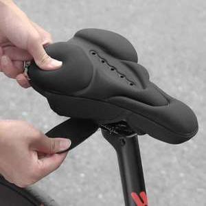 자전거 안장 커버 충격흡수 메모리폼 실리콘 패드 쿠션 MTB 통기성 라이딩
