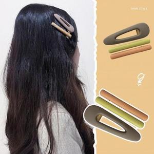 클립 머리핀 집게 옆머리핀 파스텔 프랑스 헤어집게핀 일자 011 FS 세트 집게삔