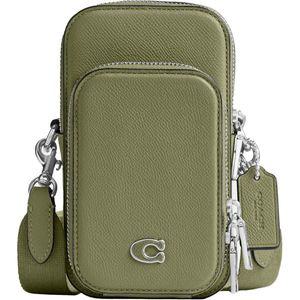 코치 Coach 남성용 크로스그레인 가죽 크로스바디 백