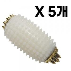 황금 옥혈침기1p x(5개)(벌크긴거) 지압기 손지압기