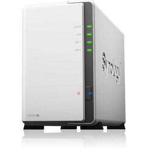 시놀리지 2베이 NAS DS220j (Diskless) 512MB DDR4