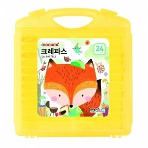 모니주 가방크레파스 24색 옐로