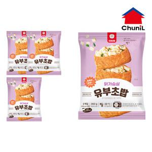 천일 닭가슴살 유부초밥 360g x 4개
