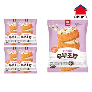 천일 닭가슴살 유부초밥 360g x 5개