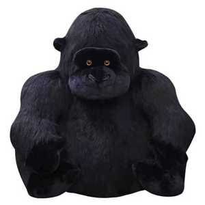 고릴라인형 봉제 35cm 블랙 인형 안고자는 리얼 동물