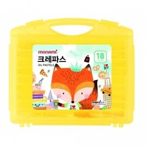 모니주 가방크레파스 18색 옐로