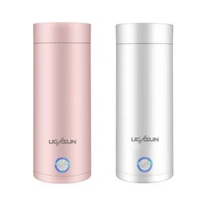 휴대용 전기포트 여행용 전기 스틸 티포트 실리콘 물을위한 800ml 제조 끓는