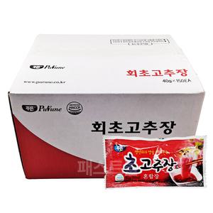 푸른 회초고추장(40g X 150개입) 6kg