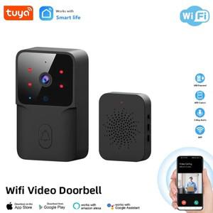 투야 스마트봇 HD 도어 벨 인터콤 음성 변경 카메라 무선 홈  비전 스마트 WIFI 비디오 초인종 양방향