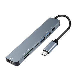 USB COMS 타입C to + HDMI 카드리더기 컨버터