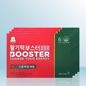 정관장 활기력 부스터 (액상 20ml + 정제 400mg) 14개입 x 4개 / iuy