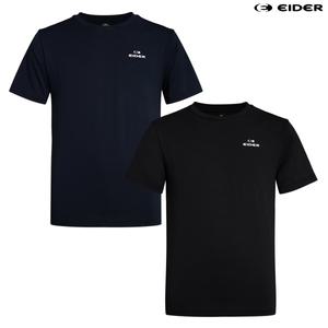 [롯데백화점]아이더 남성 2PACK 여름 반팔 라운드 티셔츠 셋트