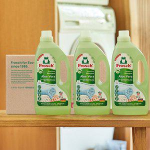 프로쉬 독일 세탁세제 알로에베라 1.5L 3개