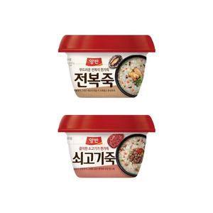 [동원] 양반 용기 전복죽 6개 + 쇠고기죽 6개